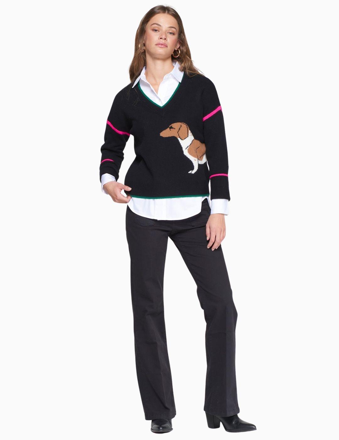 JERSEY VILAGALLO NEGRO PERRO SALCHICHA 