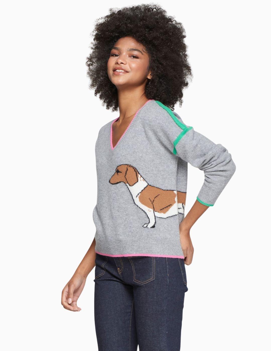 JERSEY VILAGALLO GRIS PERRO SALCHICHA 