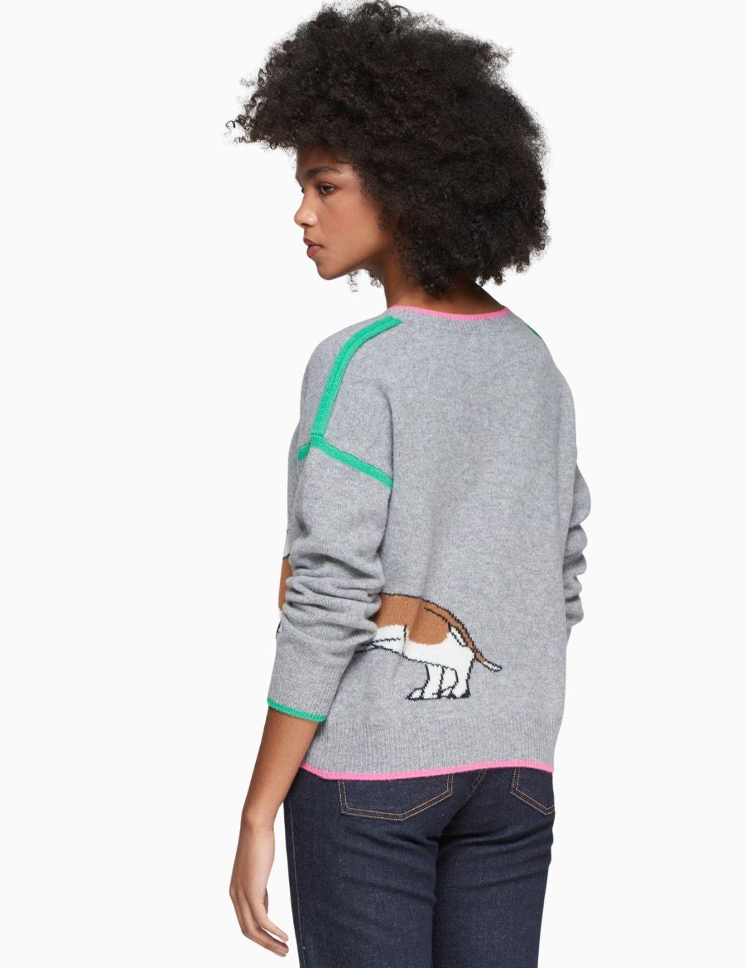 JERSEY VILAGALLO GRIS PERRO SALCHICHA 