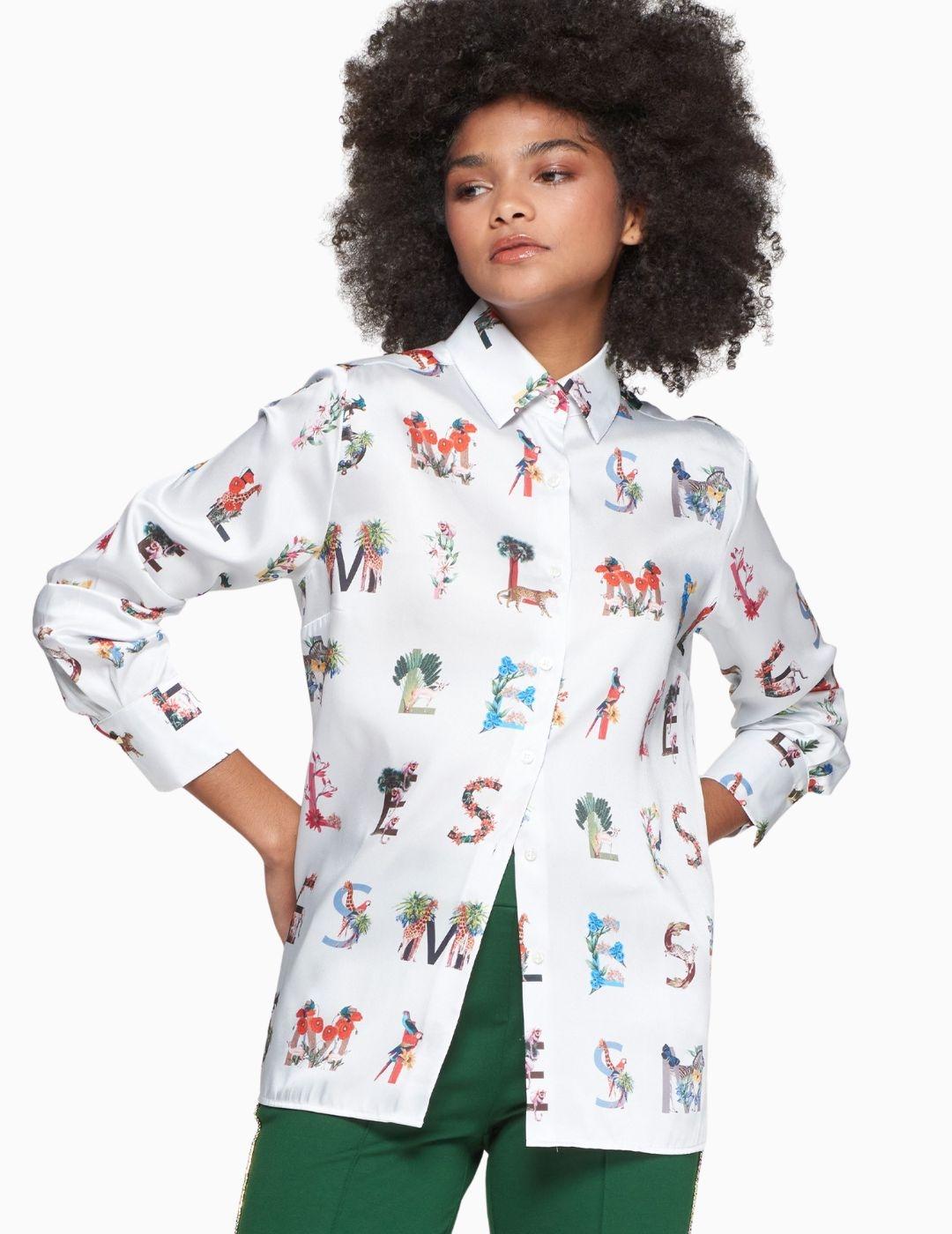 CAMISA VILAGALLO BLANCA SMILE 