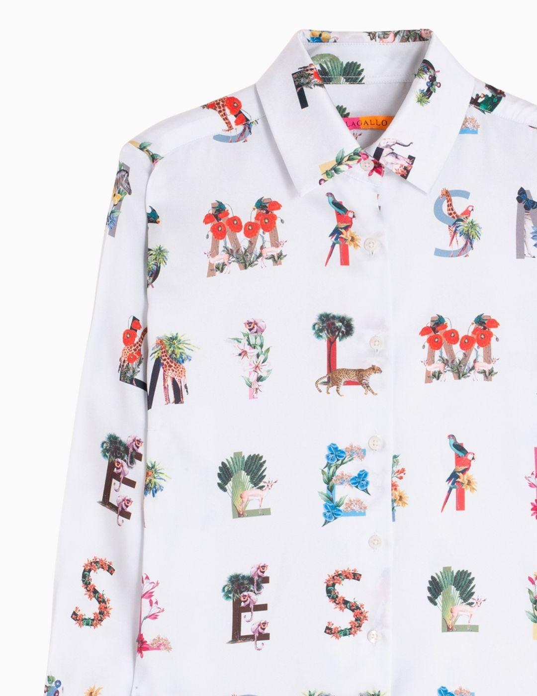 CAMISA VILAGALLO BLANCA SMILE 