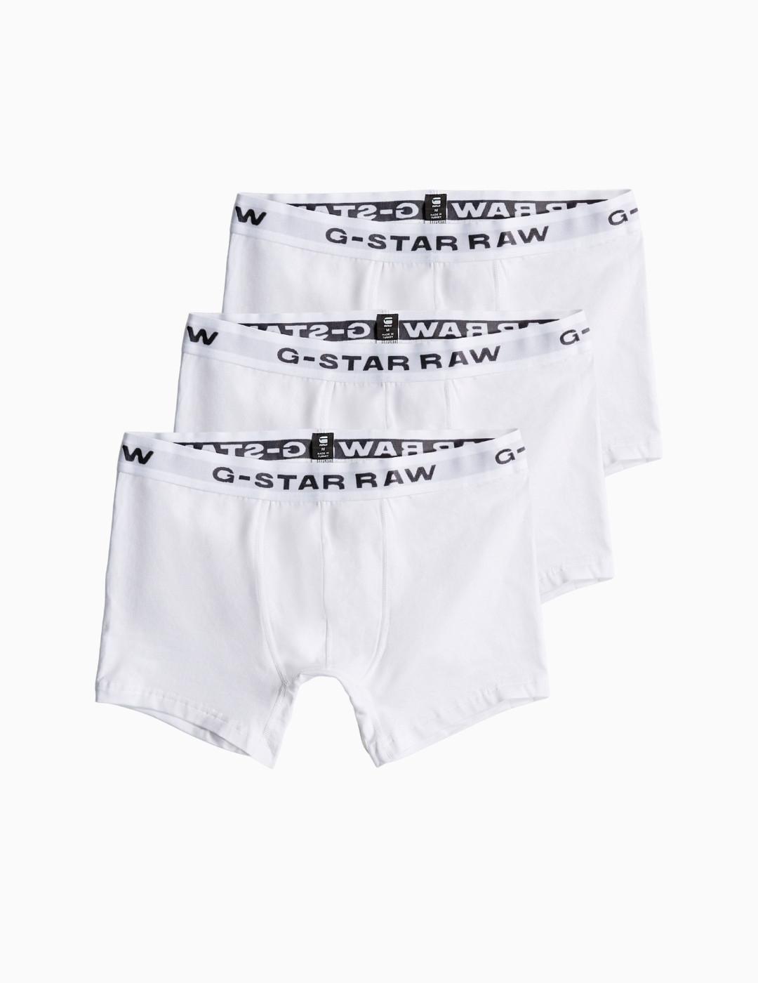 BÓXER G-STAR PACK DE 3 BLANCO