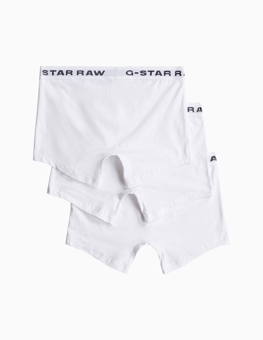 BÓXER G-STAR PACK DE 3 BLANCO