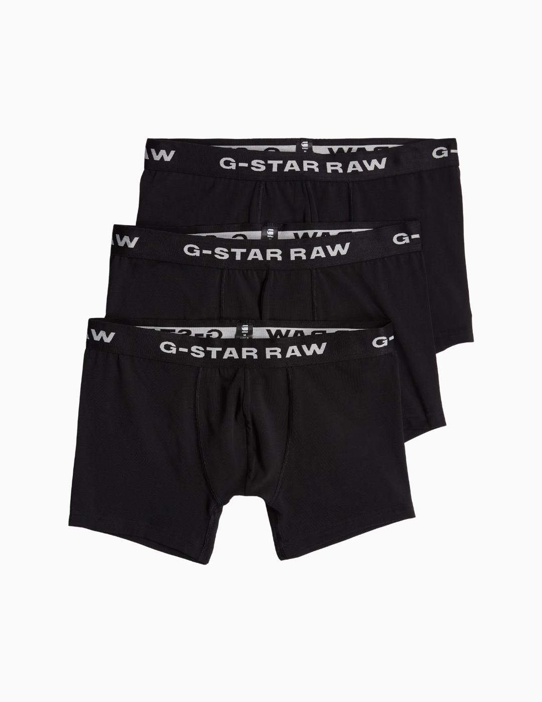 BÓXER G-STAR PACK DE 3 NEGRO