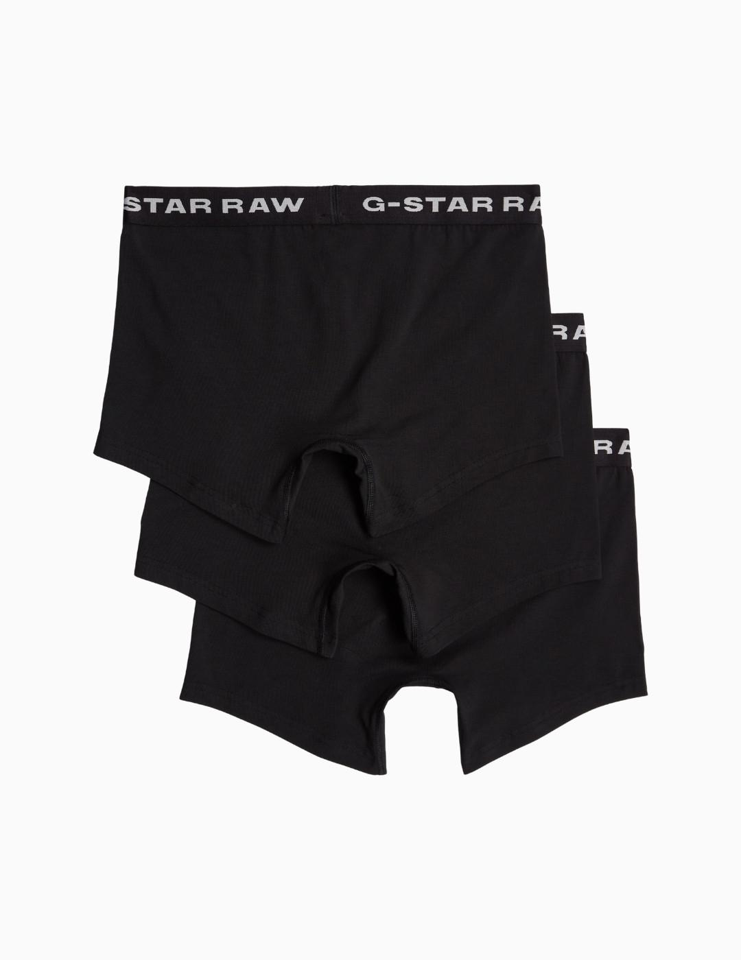 BÓXER G-STAR PACK DE 3 NEGRO