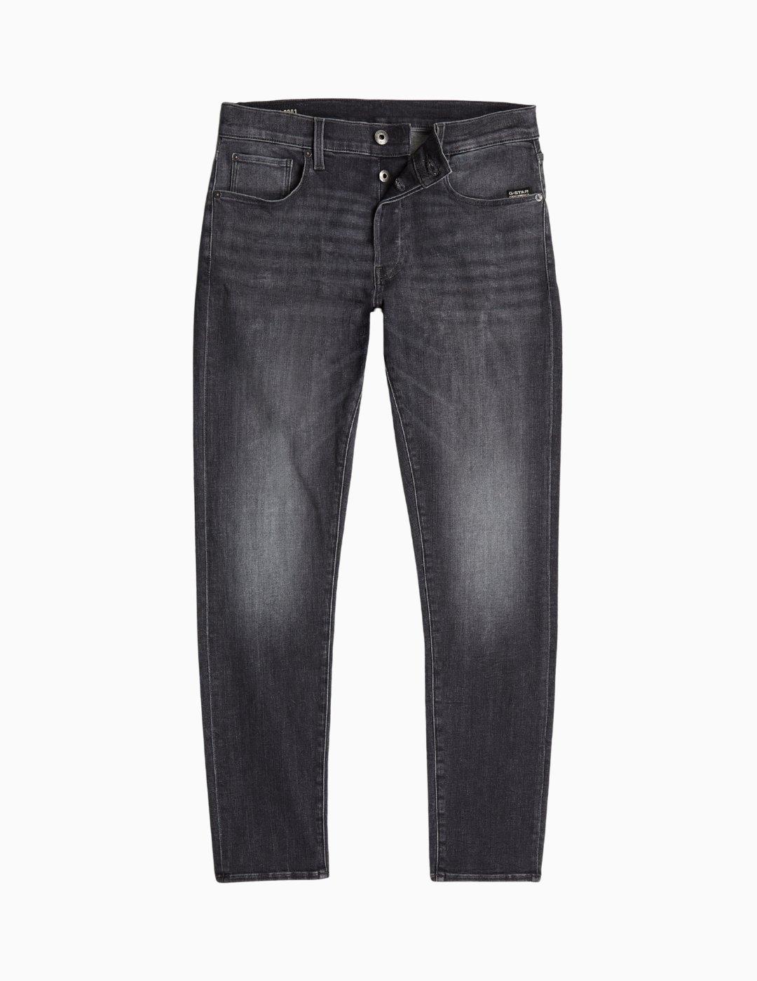 PANTALÓN G-STAR 3301 SLIM FADED BLACK MAGNET