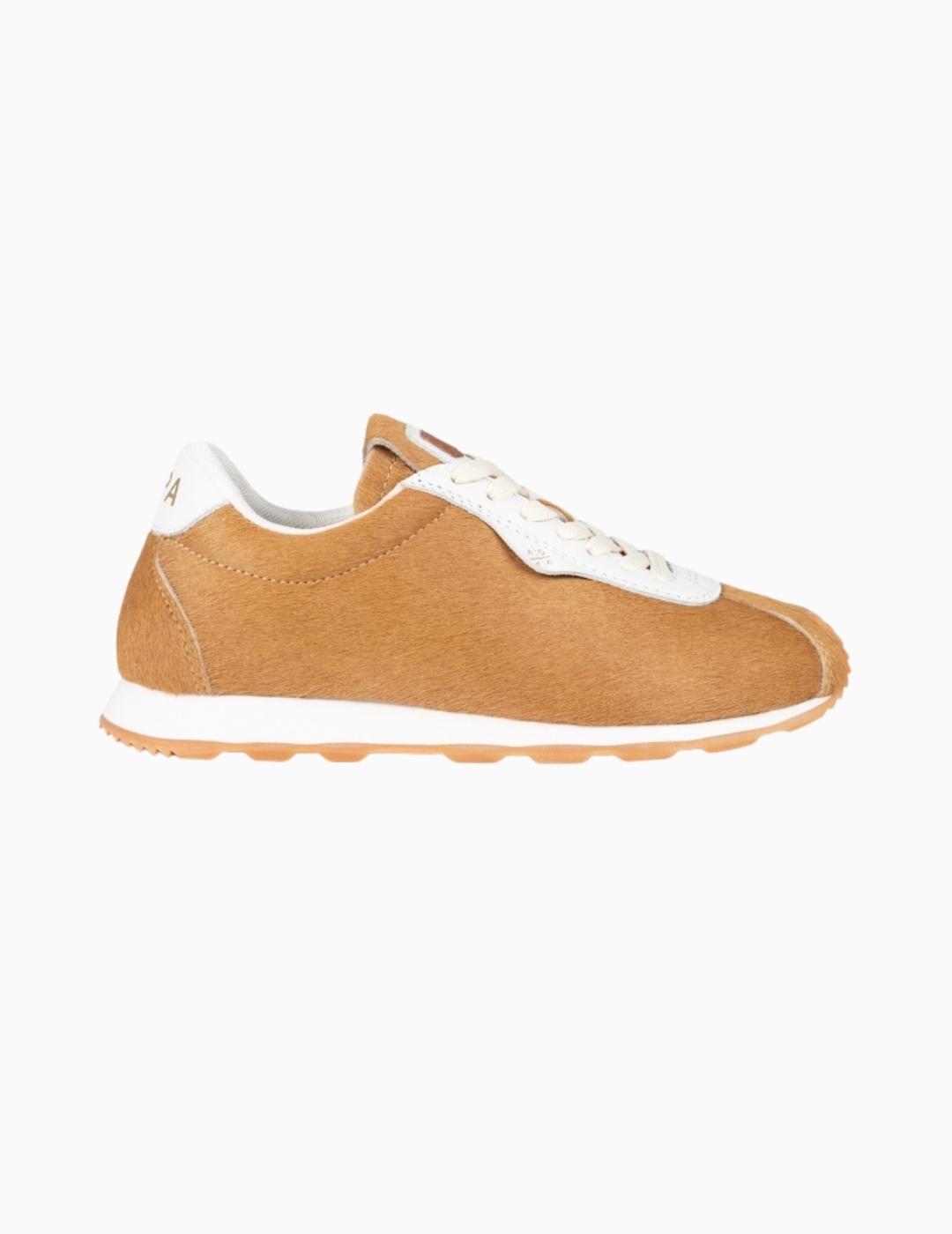 ZAPATILLAS POPA KIRA PONY CAMEL