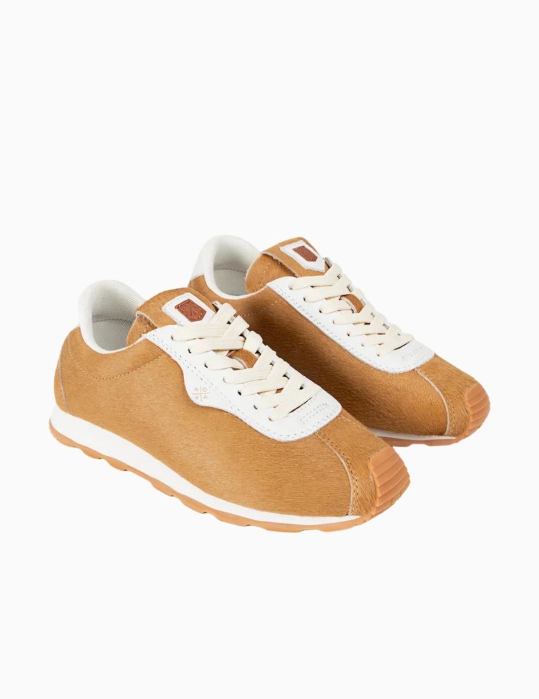 ZAPATILLAS POPA KIRA PONY CAMEL