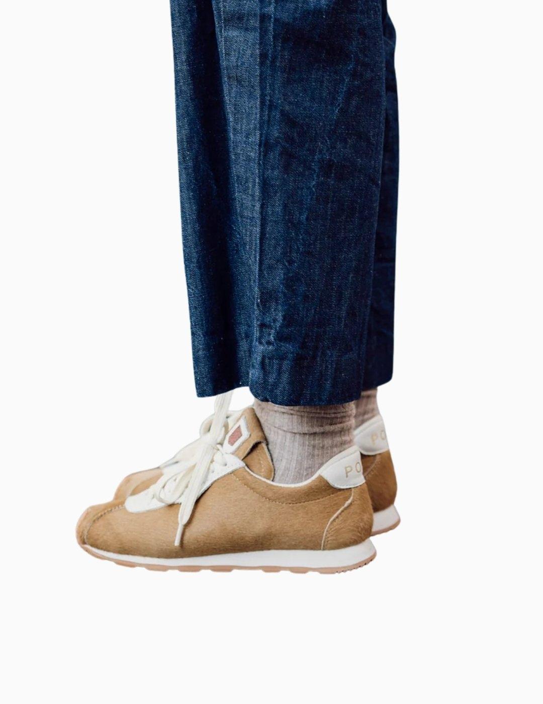 ZAPATILLAS POPA KIRA PONY CAMEL