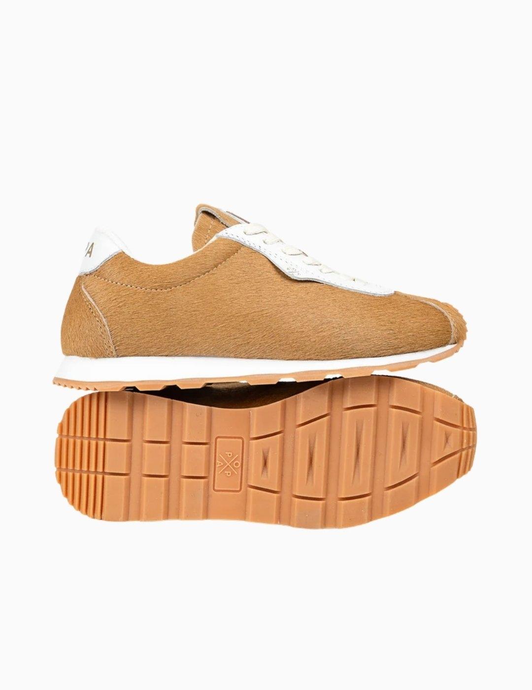 ZAPATILLAS POPA KIRA PONY CAMEL