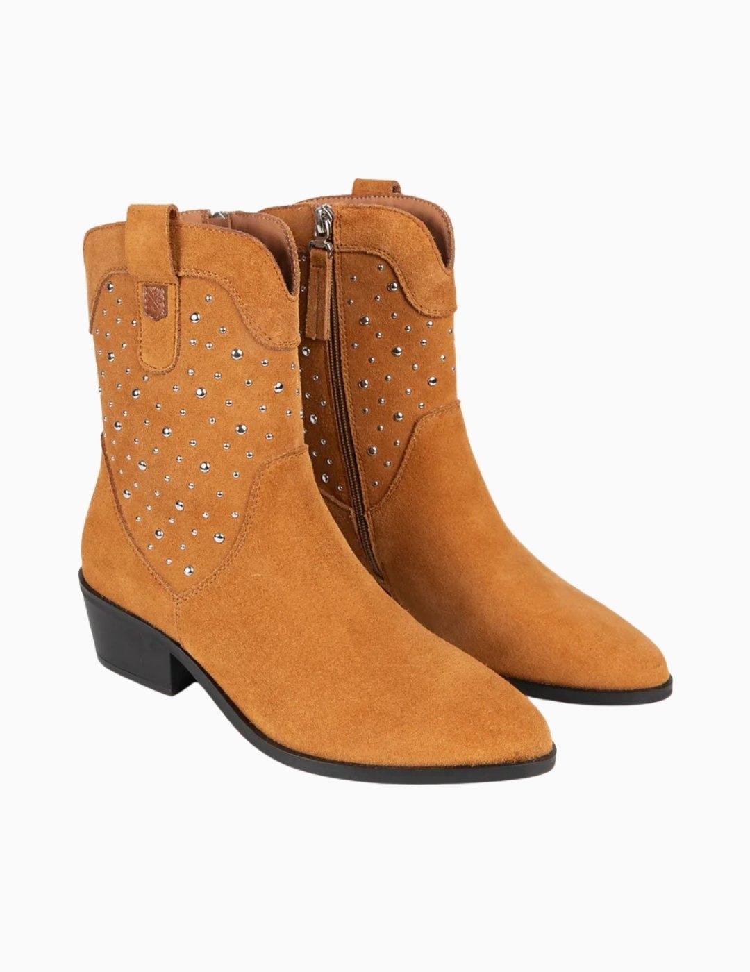 BOTAS POPA SENDA TACHAS CUERO