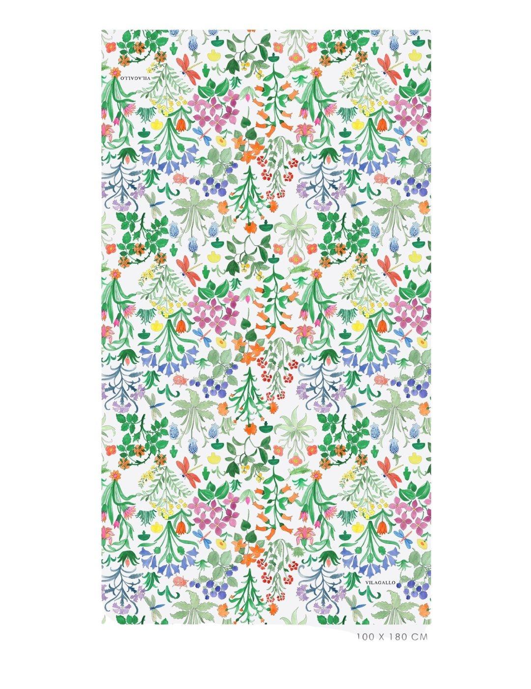 FOULARD VILAGALLO BOTANICO CRUDO 