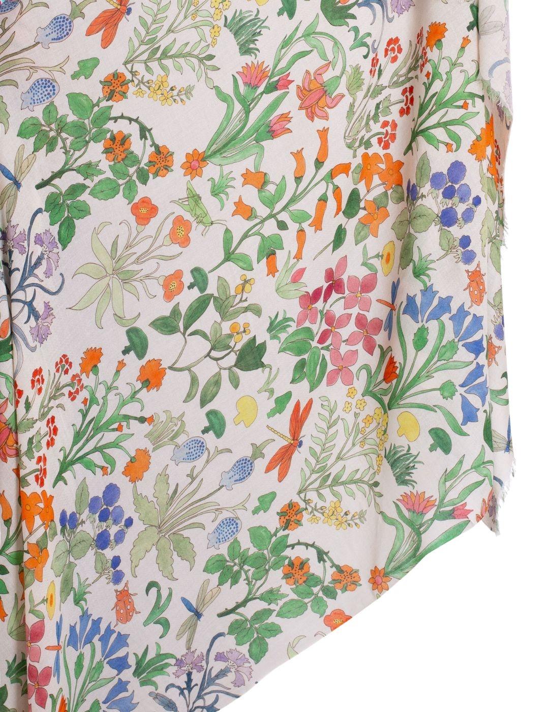 FOULARD VILAGALLO BOTANICO CRUDO 