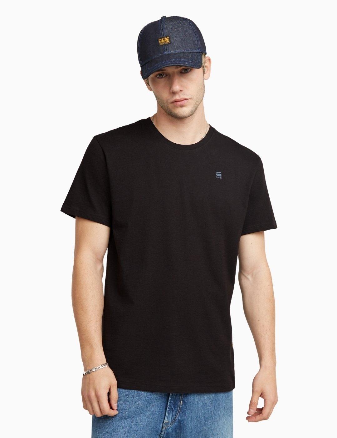 CAMISETA G-STAR BASE-S NEGRO