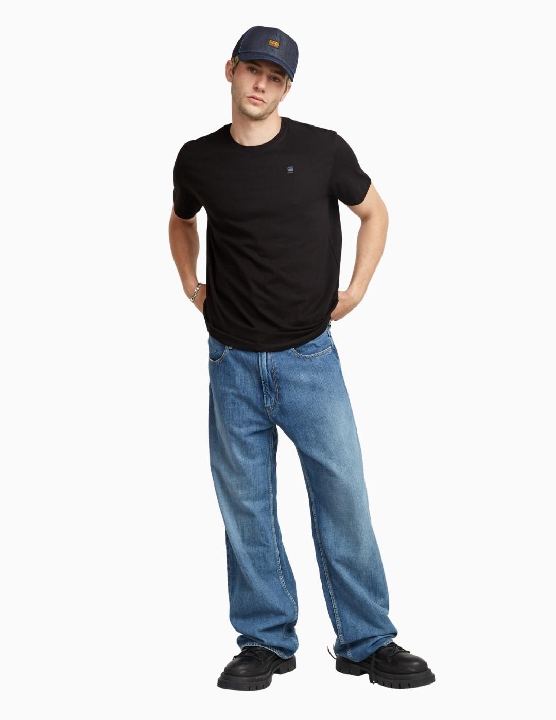 CAMISETA G-STAR BASE-S NEGRO