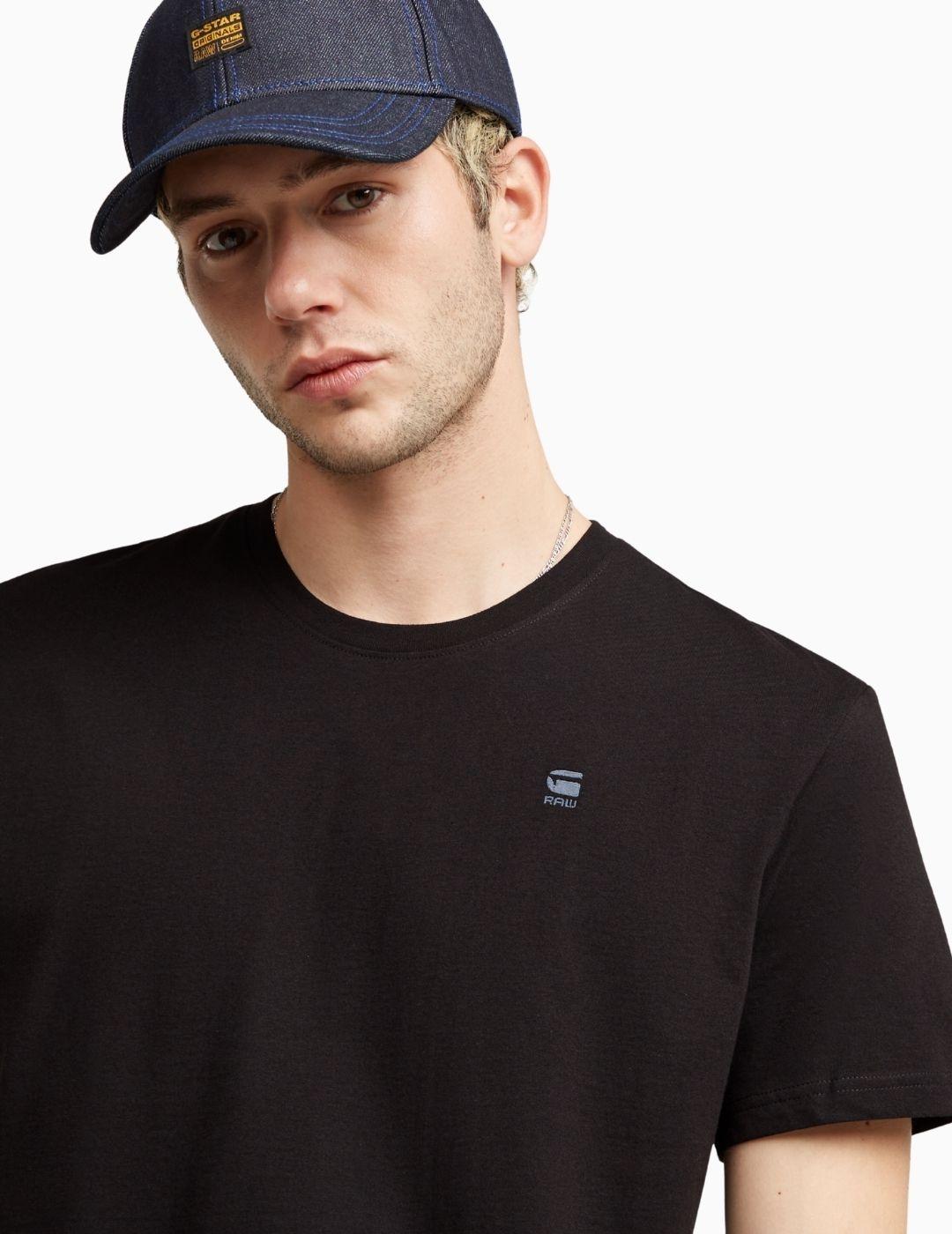 CAMISETA G-STAR BASE-S NEGRO