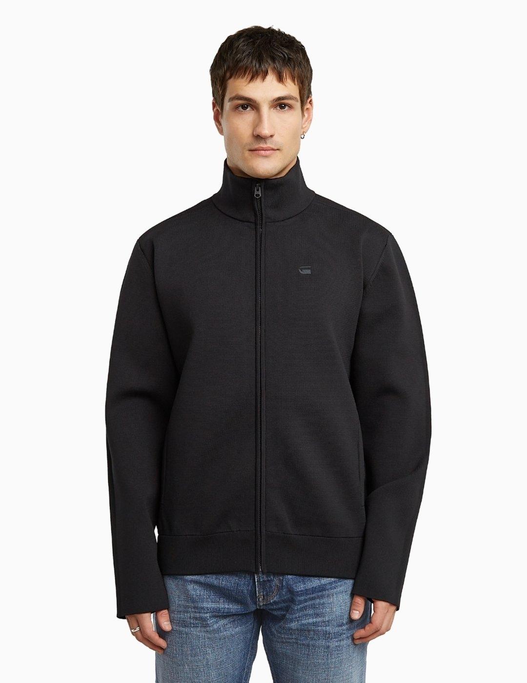 CHAQUETA G-STAR TECH KNIT NEGRA
