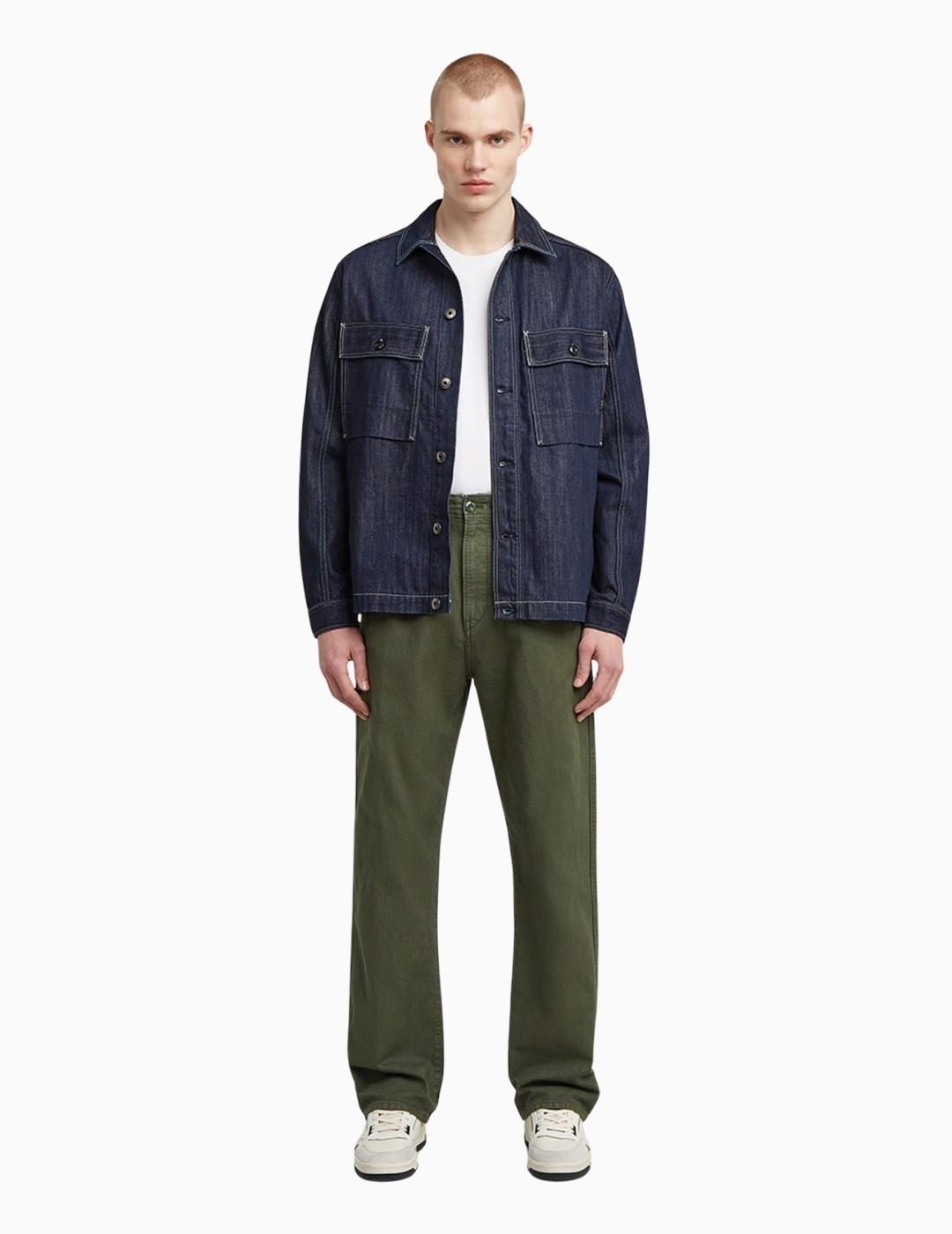 CHAQUETA G-STAR MOSA OVERSHIRT AZUL OSCURO