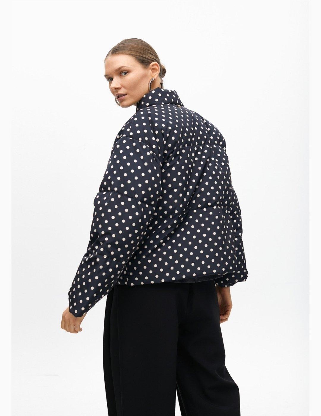 ANORAK LOLA CSDM BY MAITE CORTO ACOLCHADO TOPOS