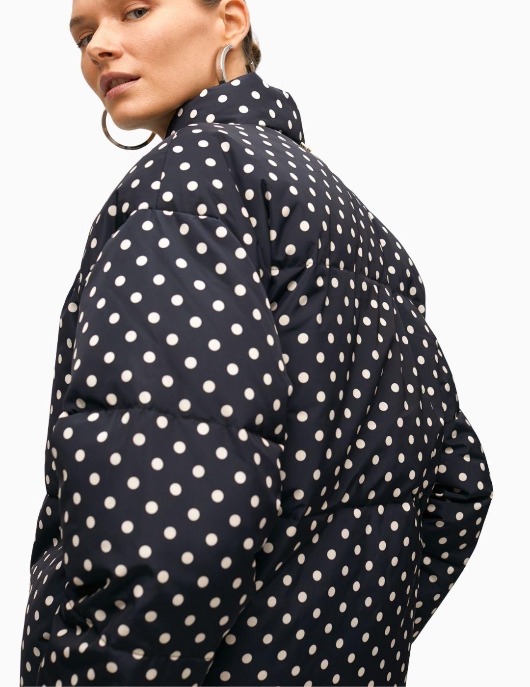 ANORAK LOLA CSDM BY MAITE CORTO ACOLCHADO TOPOS