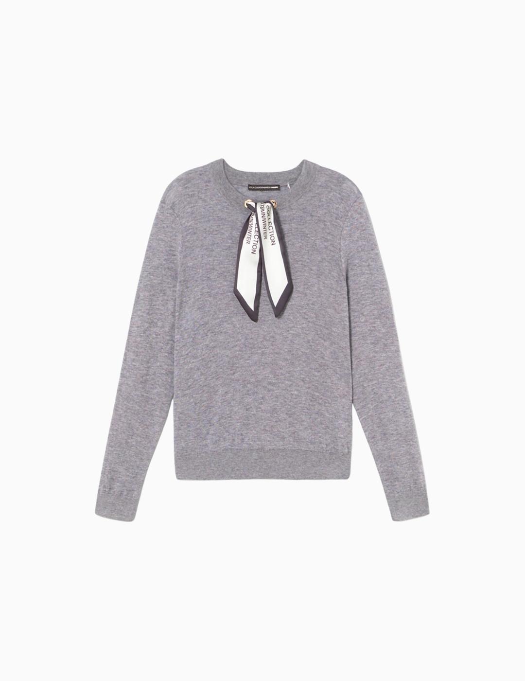 JERSEY LOLA CSDM BY MAITE PAÑUELO CUELLO GRIS