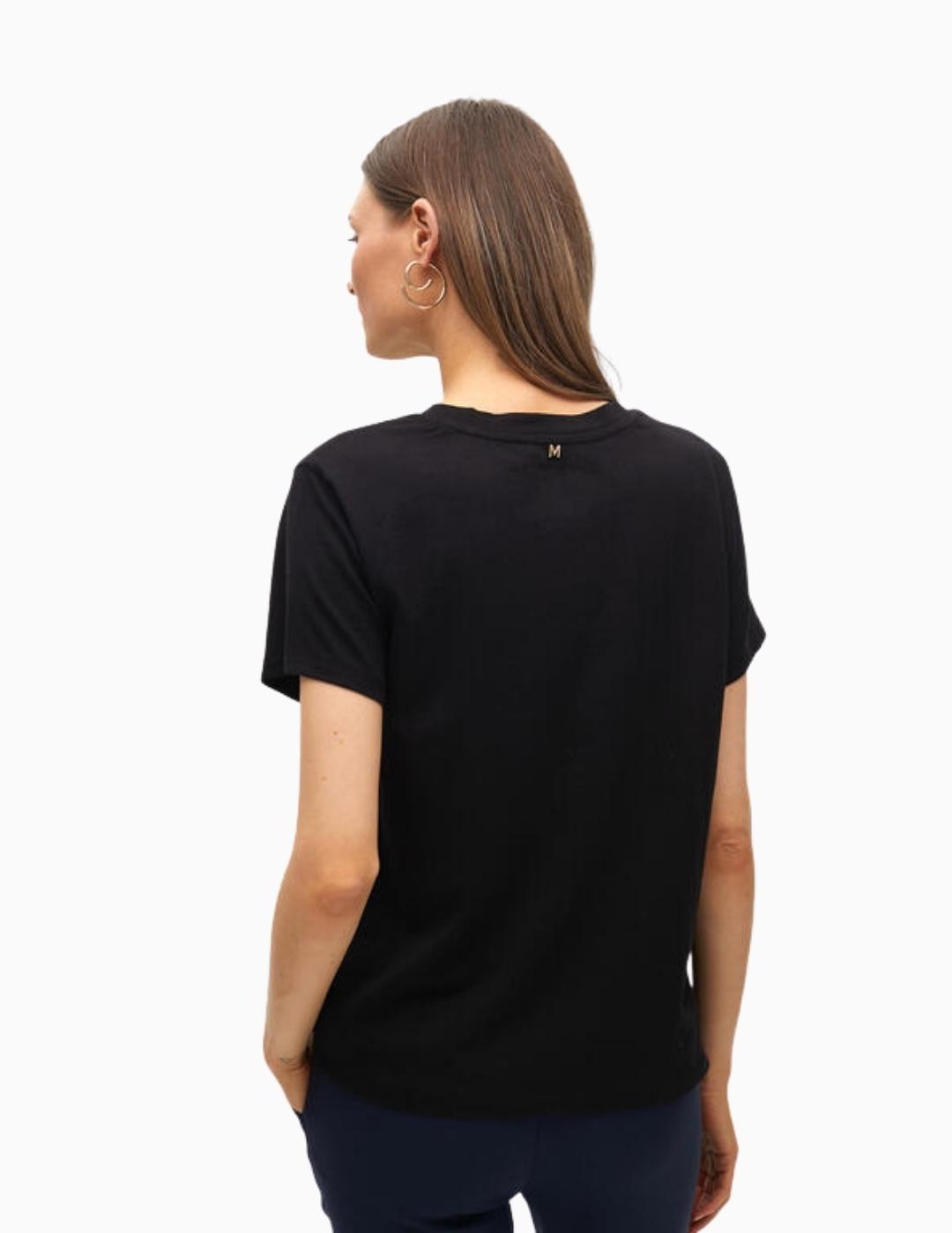 CAMISETA LOLA CSDM BY MAITE ANIMAL PEDRERÍA NEGRA