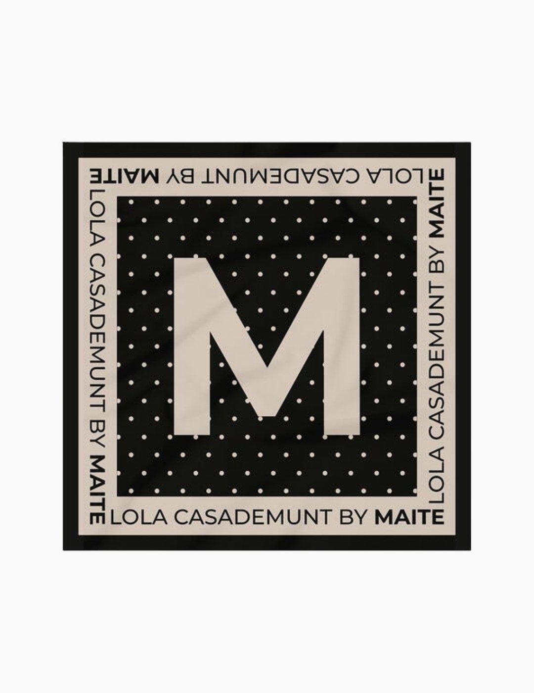 PAÑUELO LOLA CSDM BY MAITE ESTAMPADO TOPITOS Y M