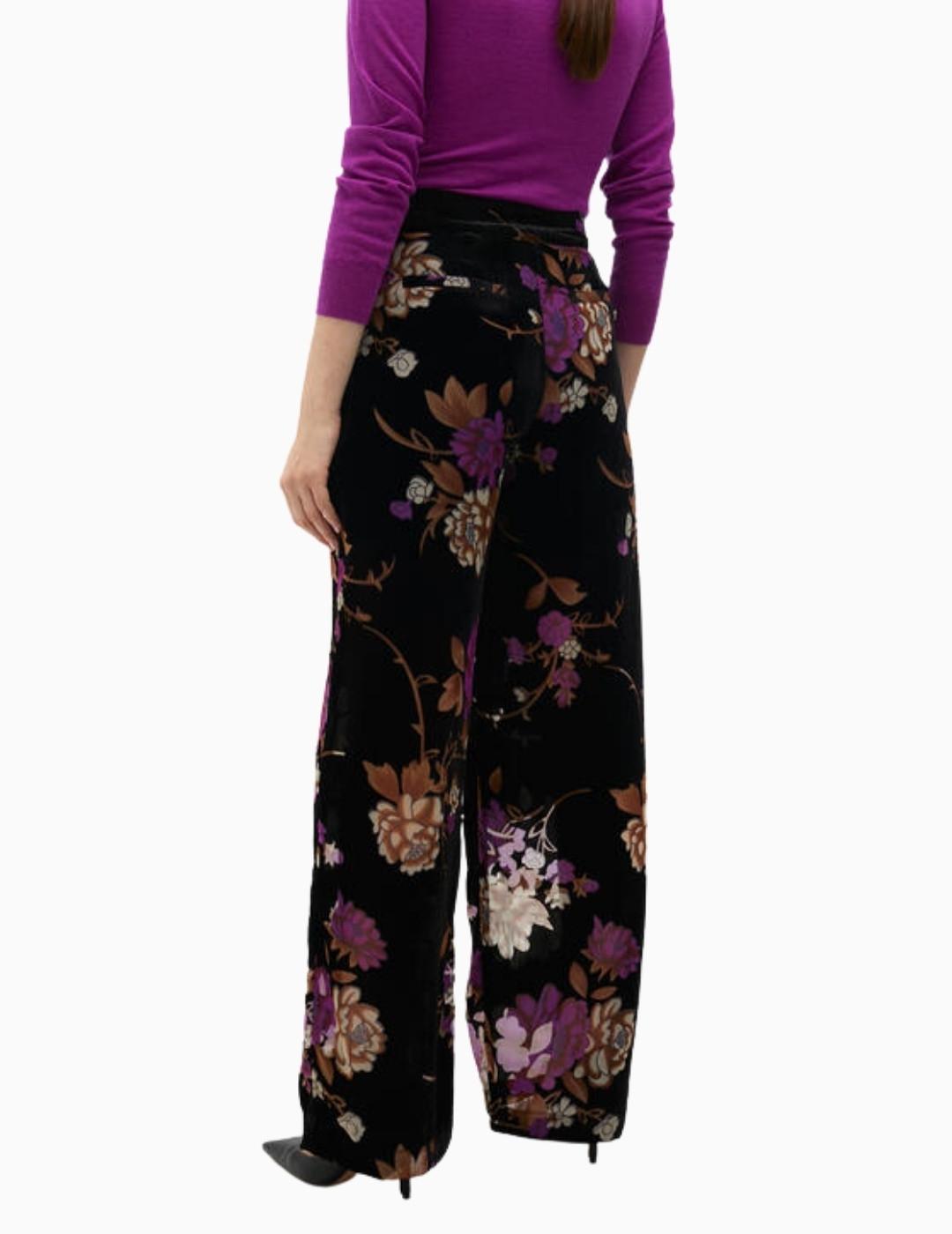 PANTALÓN LOLA CSDM BY MAITE DEVORÉ VELVET NEGRO