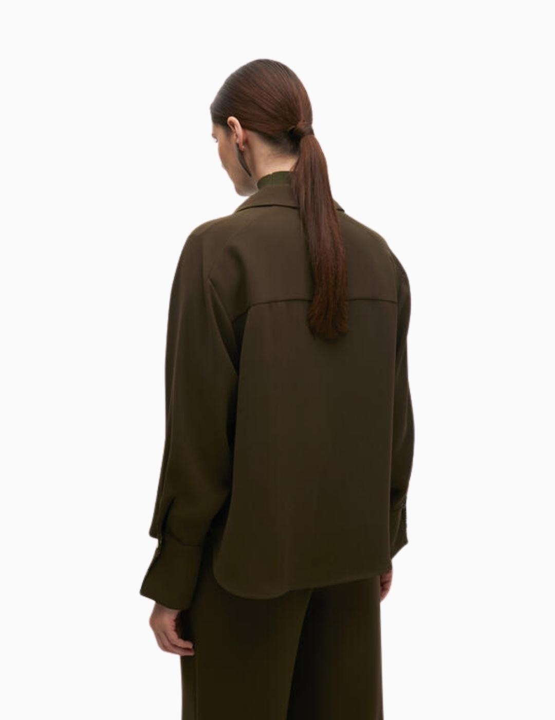 SOBRECAMISA LOLA CSDM BY MAITE CON BOLSILLOS KAKI