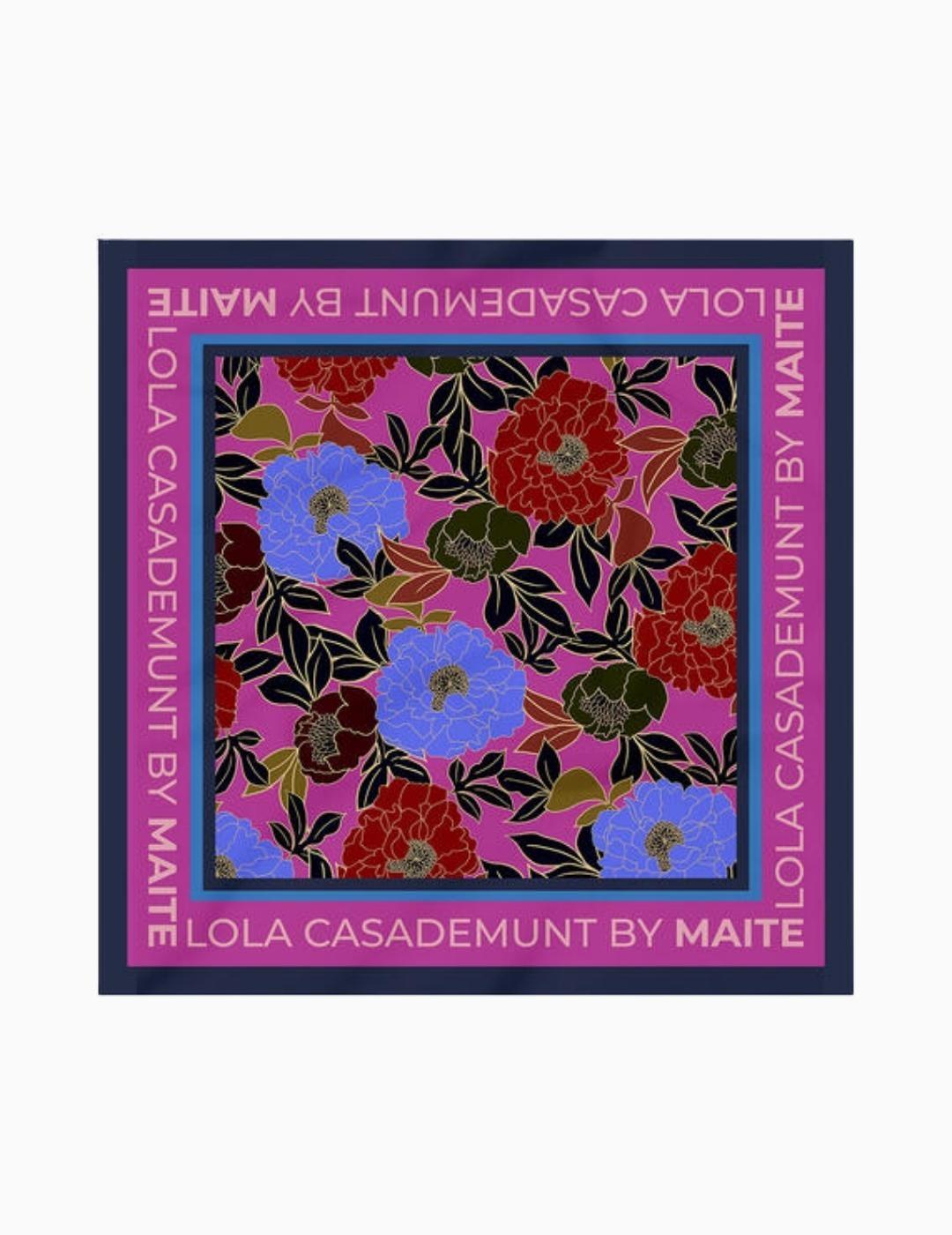 PAÑUELO LOLA CSDM BY MAITE ESTAMPADO FLORES