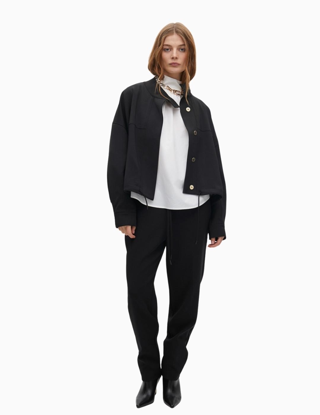 PANTALÓN LOLA CSDM JOGGER DETALLE CORDÓN NEGRO