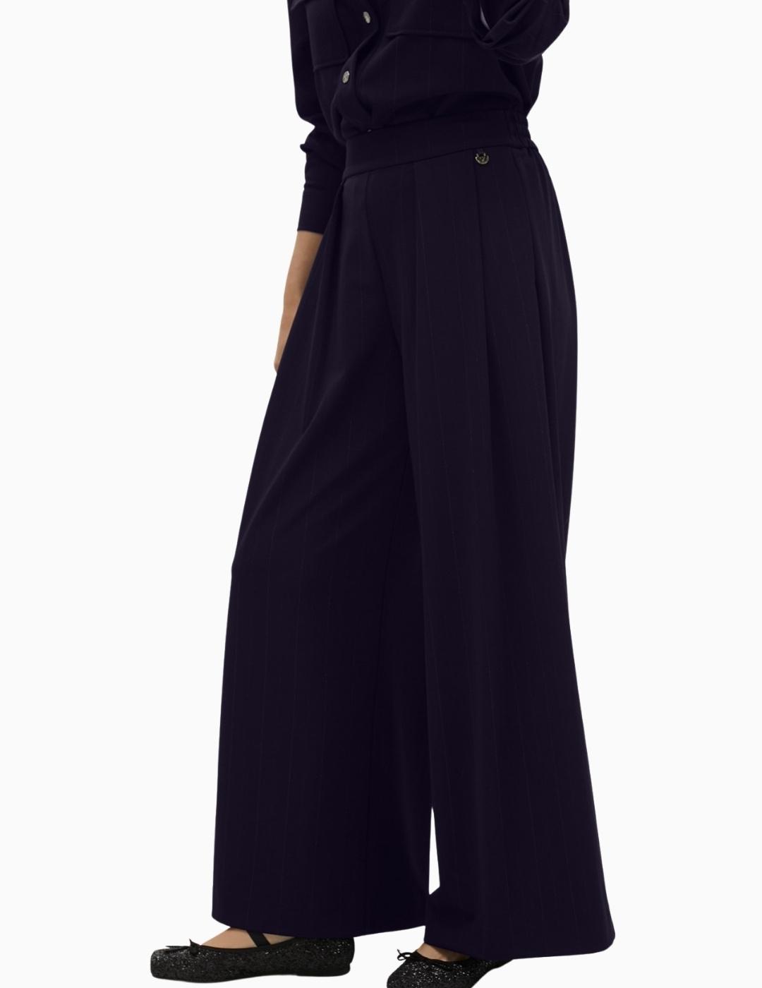 PANTALÓN LOLA CSDM RAYA DIPLOMÁTICA PINZA AZUL