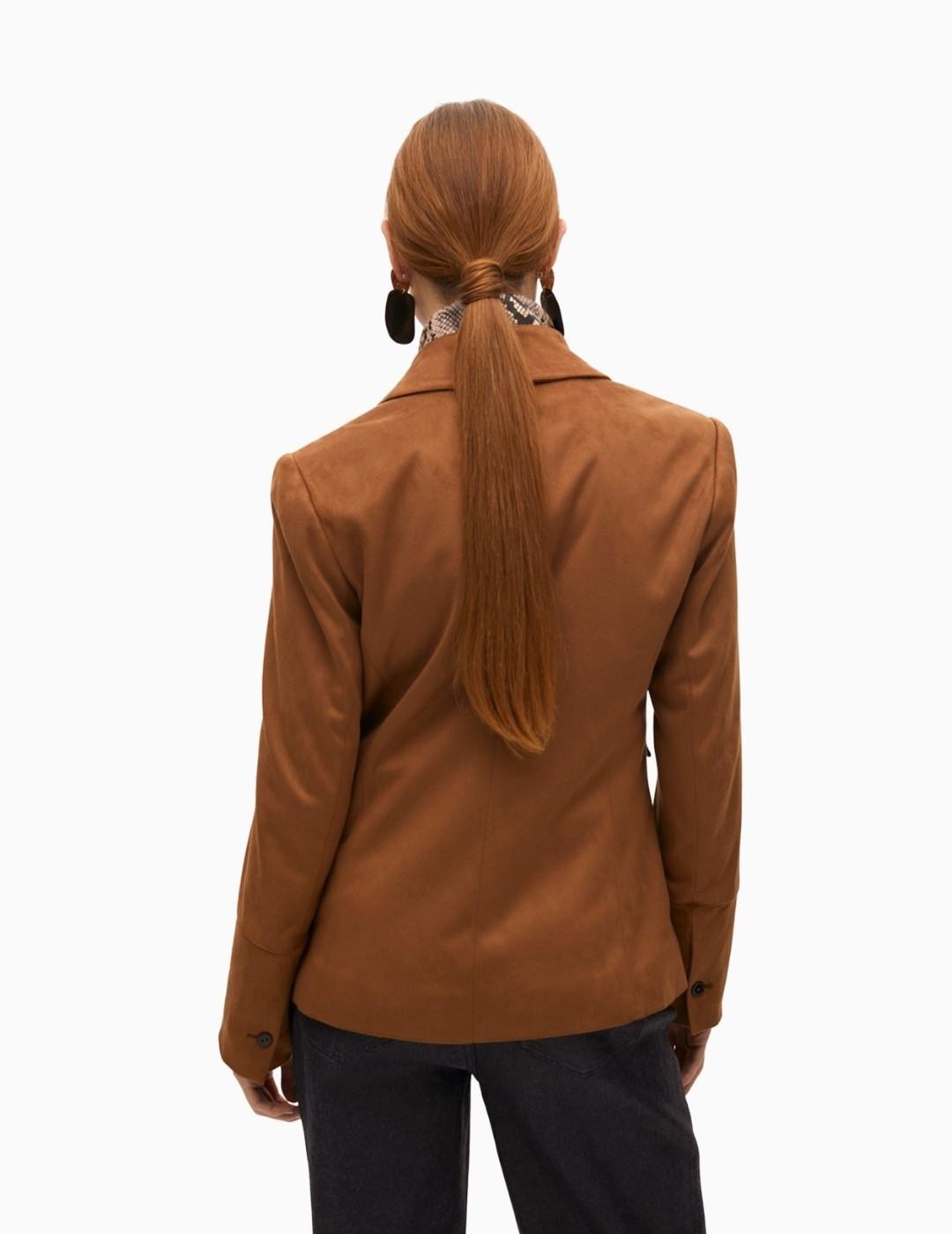 AMERICANA LOLA CSDM ANTELINA CHALECO SNAKE MARRÓN