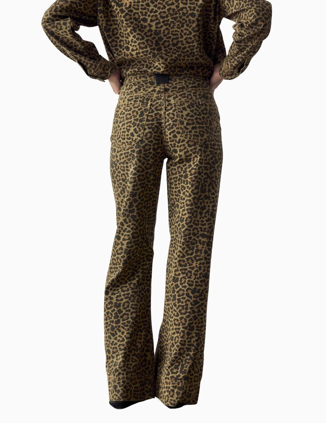 PANTALÓN  BSB ANIMAL PRINT DENIM