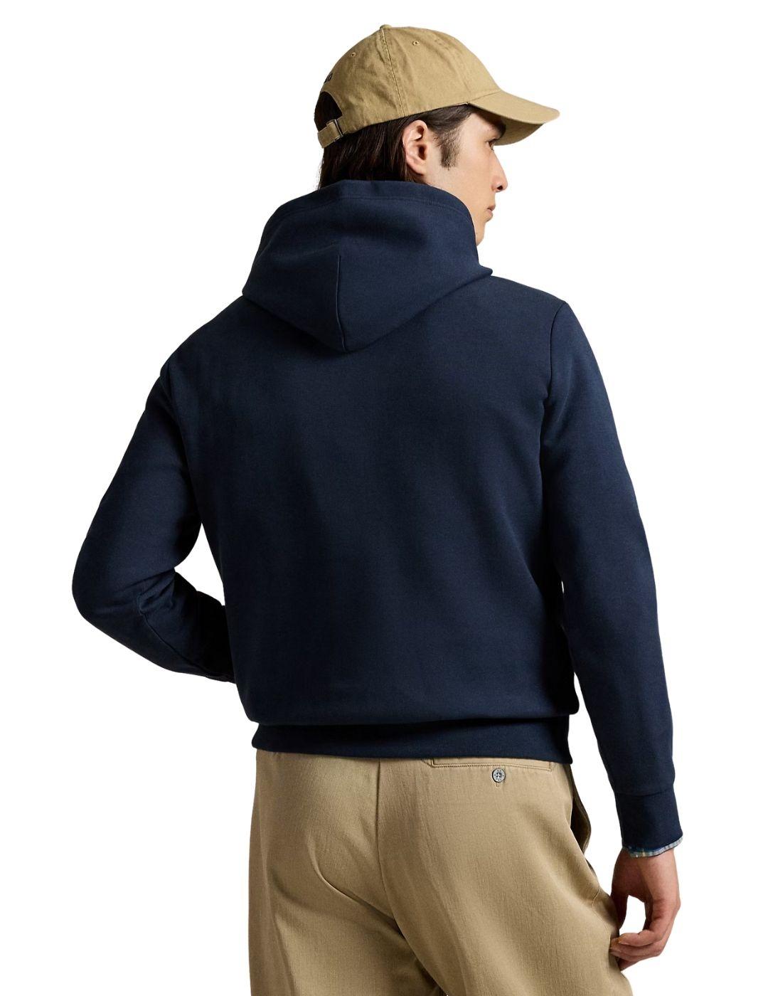 SUDADERA POLO RALPH LAUREN DOBLE PUNTO CAPUCHA