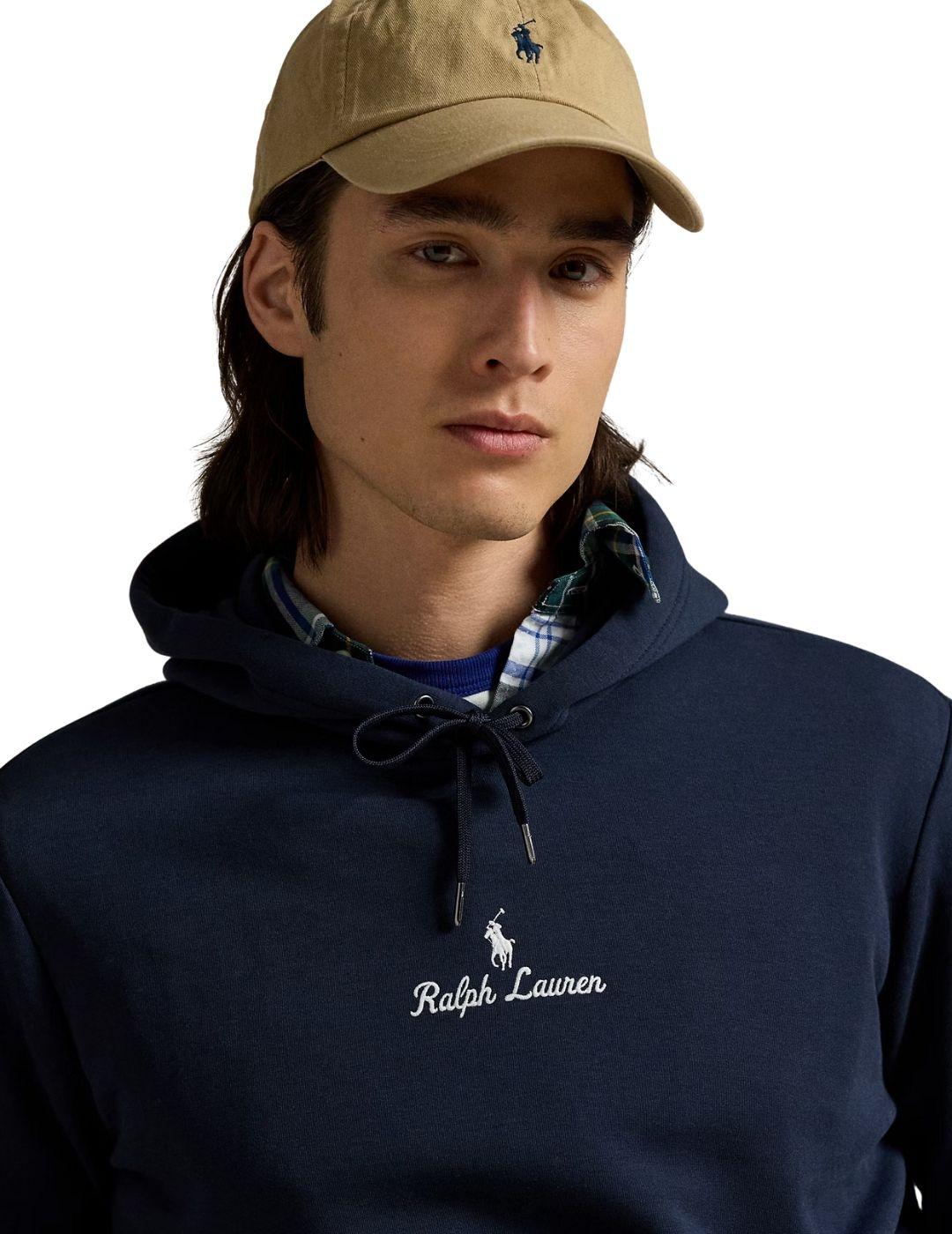 SUDADERA POLO RALPH LAUREN DOBLE PUNTO CAPUCHA