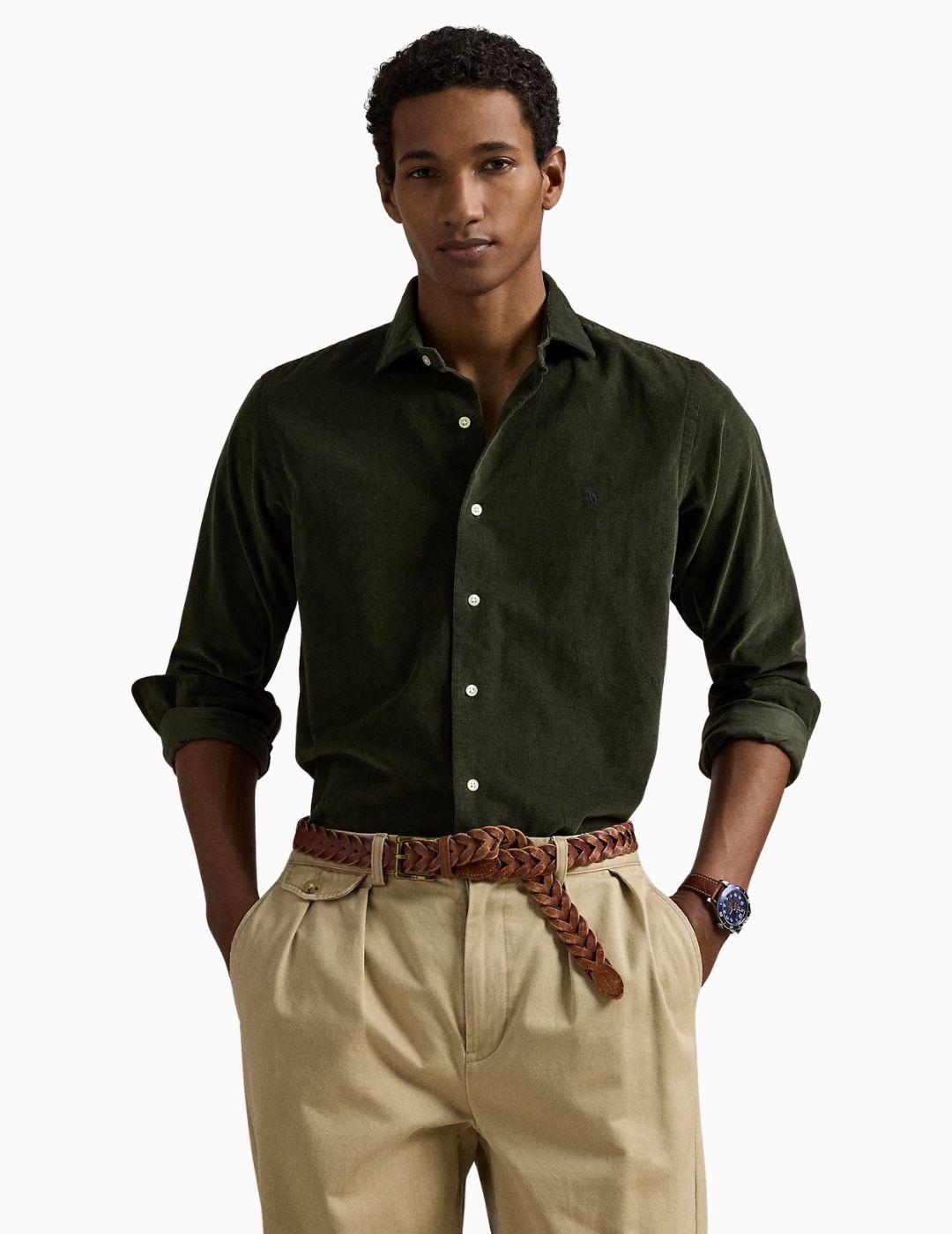 CAMISA POLO RALPH LAUREN PANA CUSTOM FIT