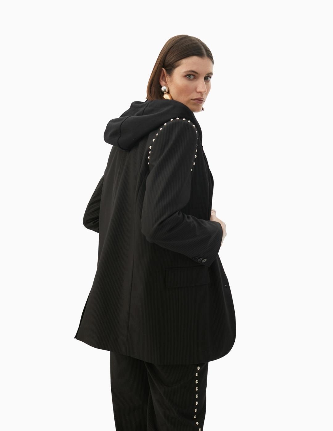 AMERICANA LOLA CSDM CAPUCHA DESMONTABLE GRIS OSC