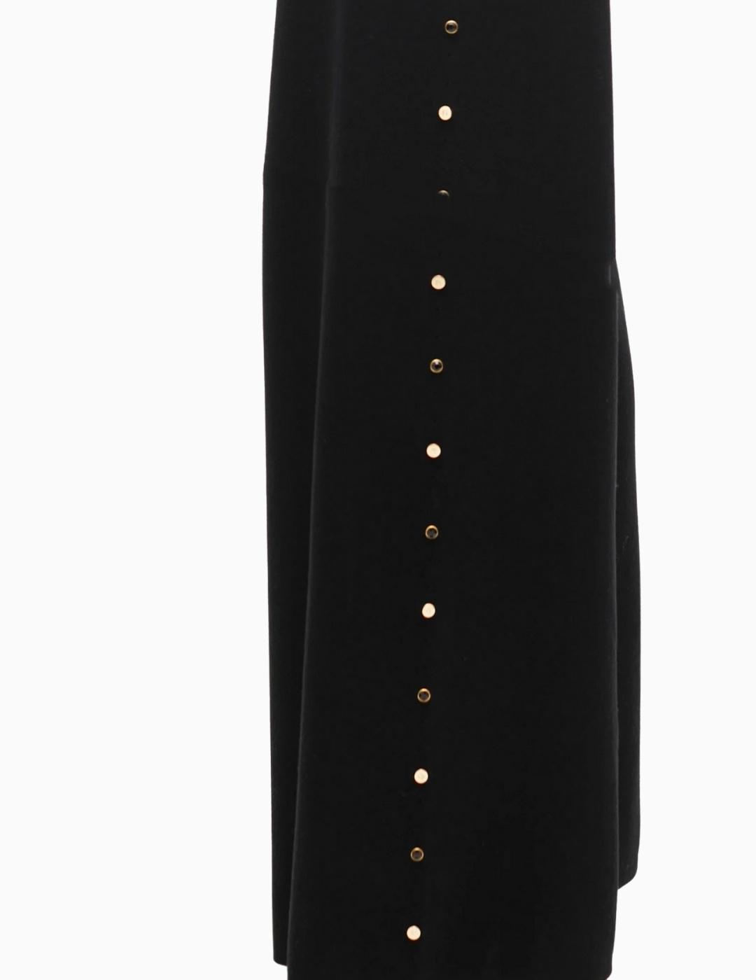 PANTALÓN  LOLA CSDM RECTO PUNTO TACHAS LATERALES