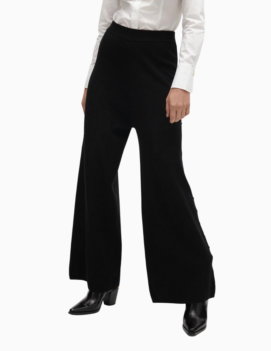 PANTALÓN  LOLA CSDM RECTO PUNTO TACHAS LATERALES