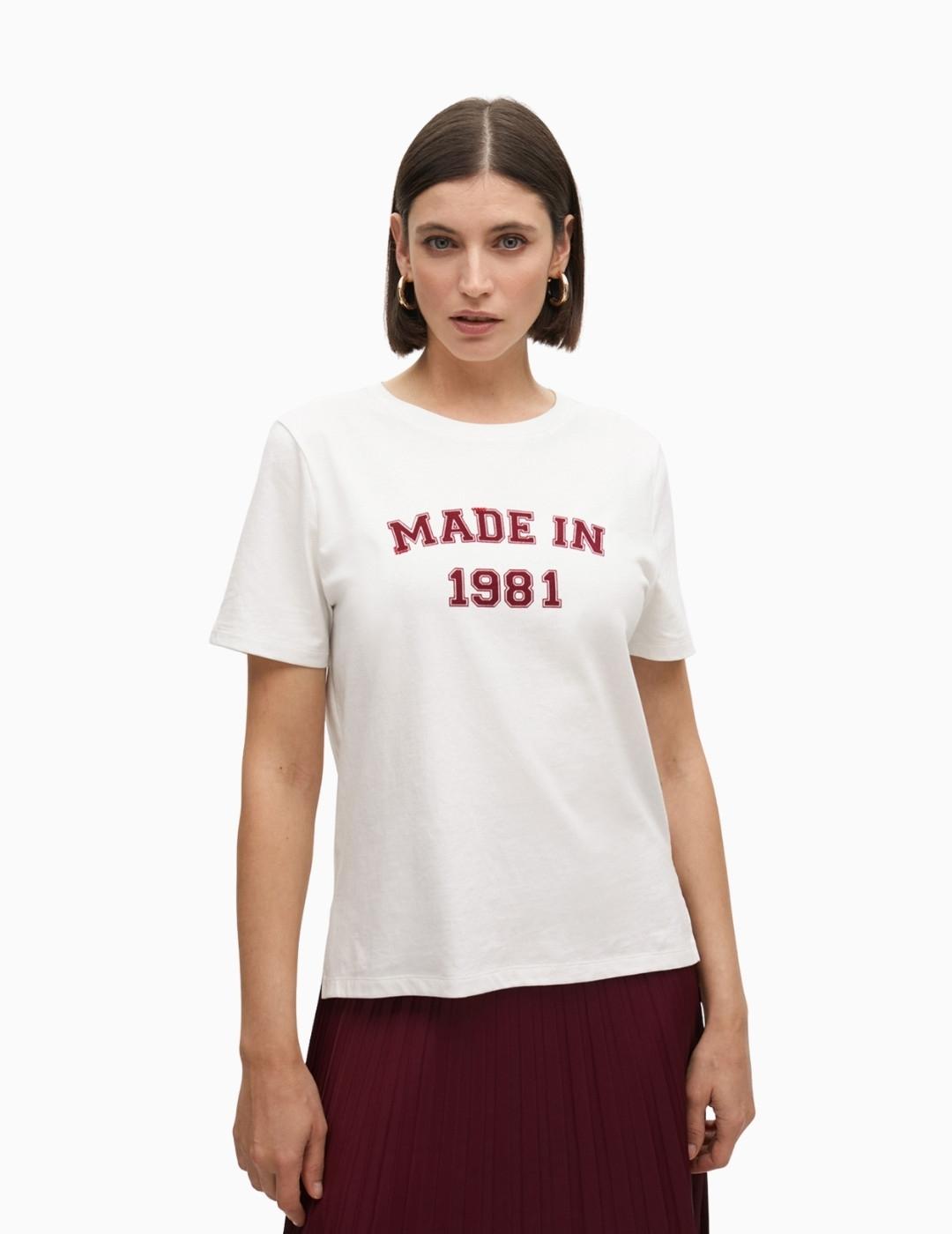 CAMISETA LOLA CSDM MADE IN 1981 BLANCO