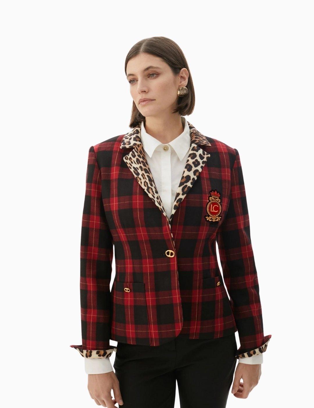 AMERICANA  LOLA CSDM COMBINADA ANIMAL TARTÁN