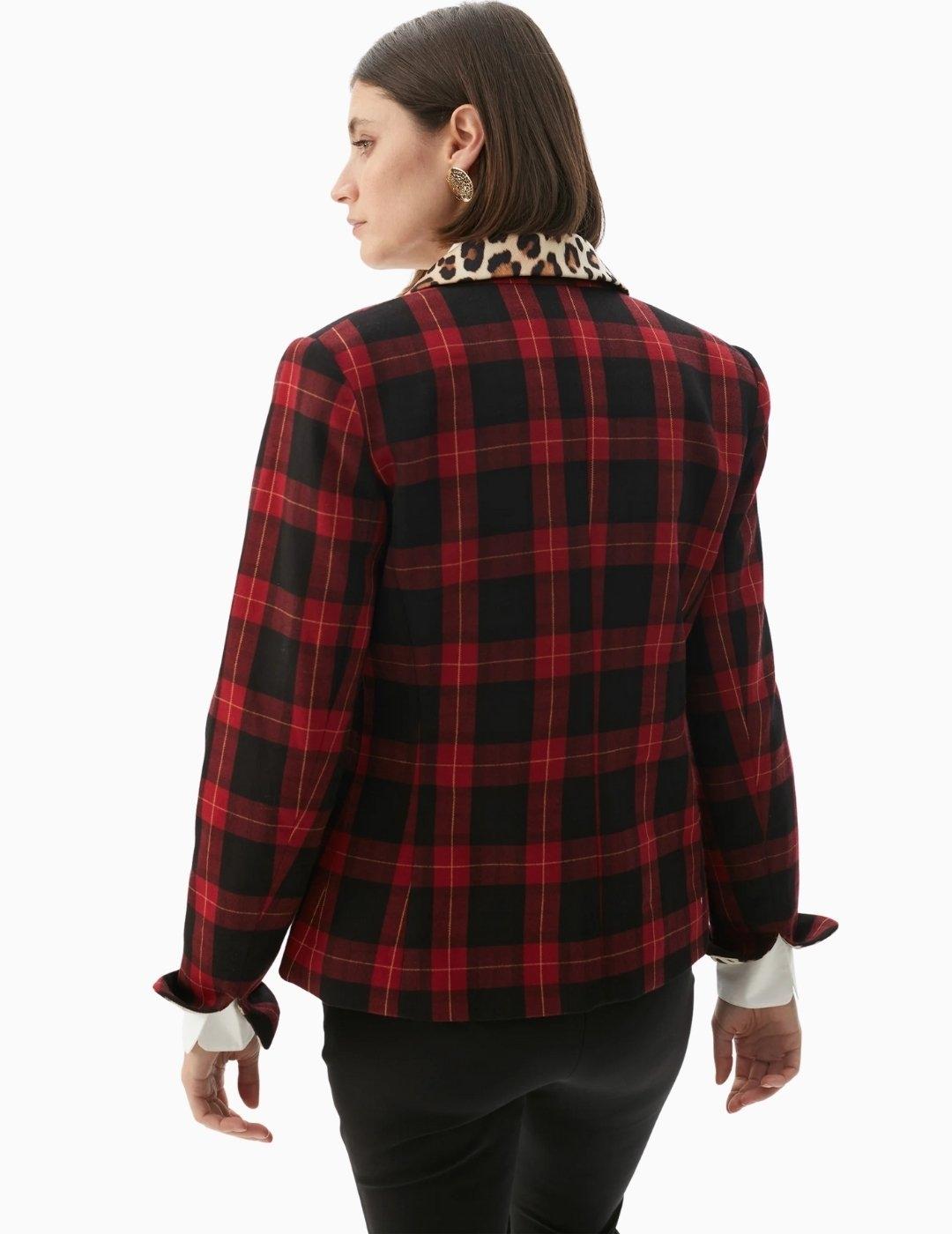 AMERICANA  LOLA CSDM COMBINADA ANIMAL TARTÁN