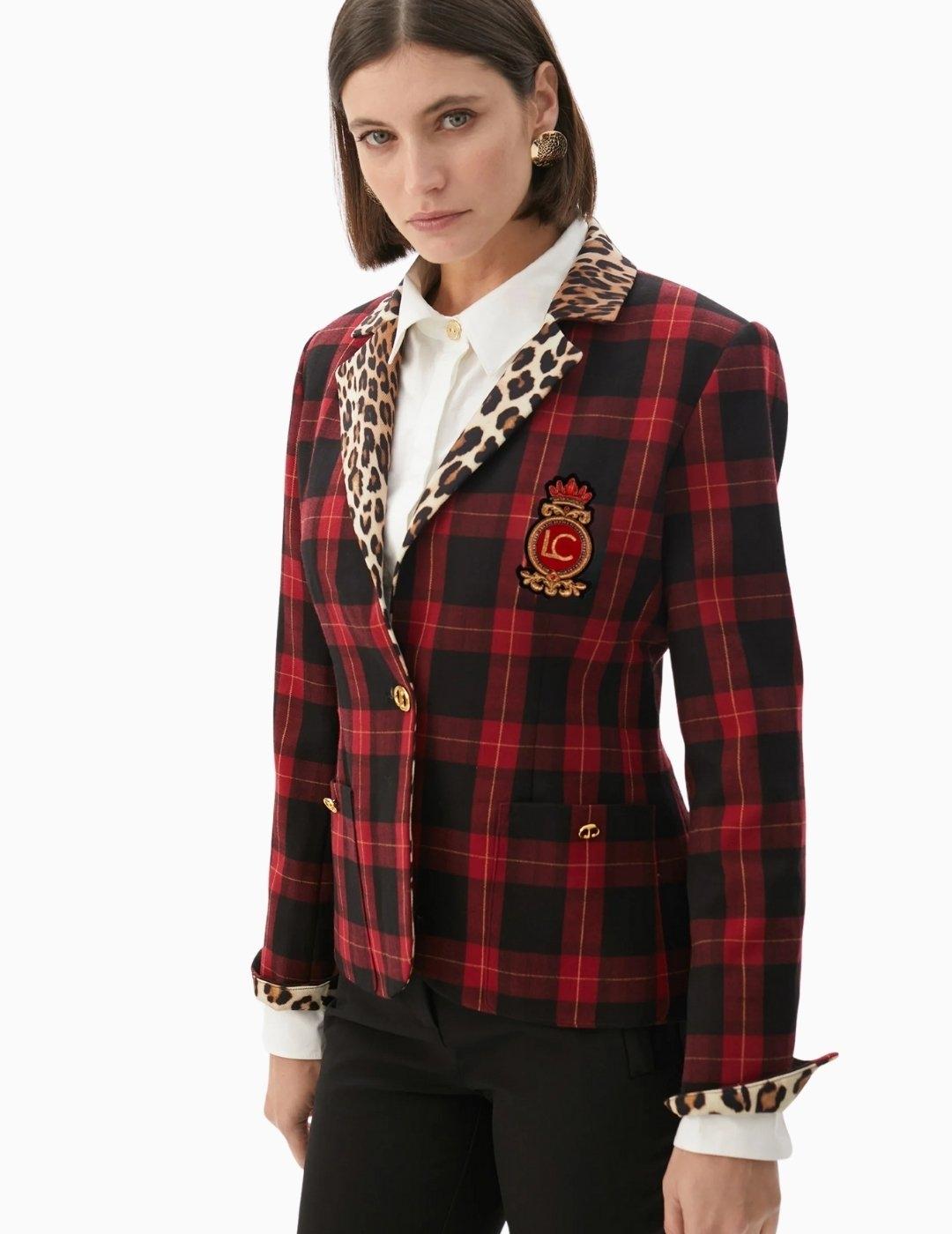 AMERICANA  LOLA CSDM COMBINADA ANIMAL TARTÁN