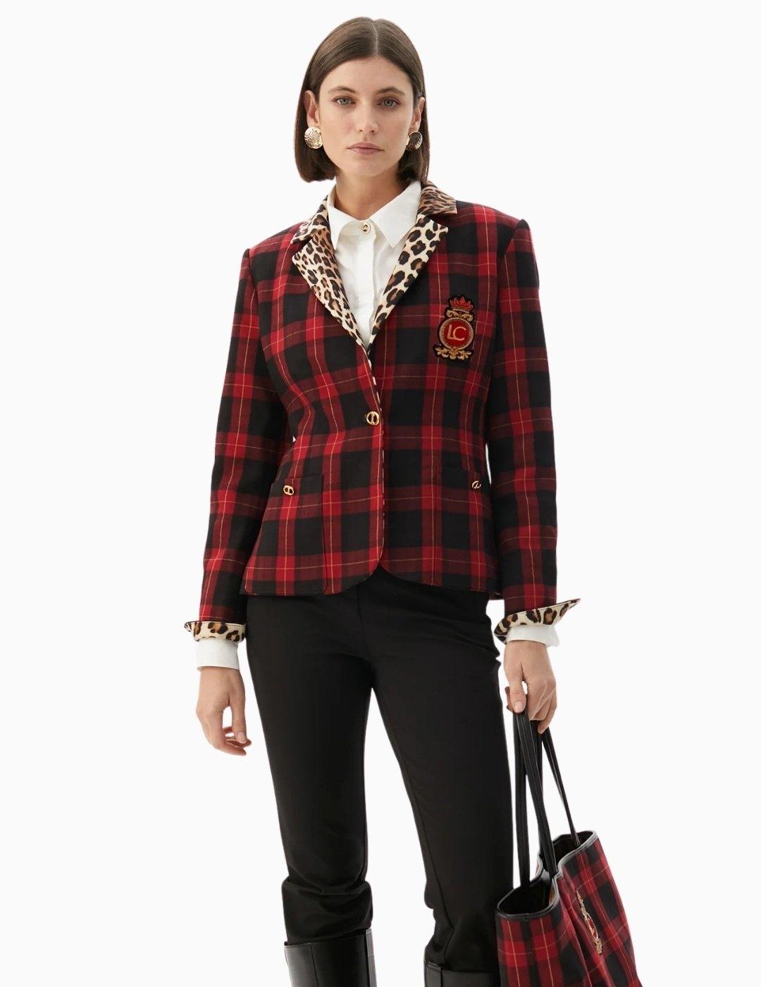 AMERICANA  LOLA CSDM COMBINADA ANIMAL TARTÁN