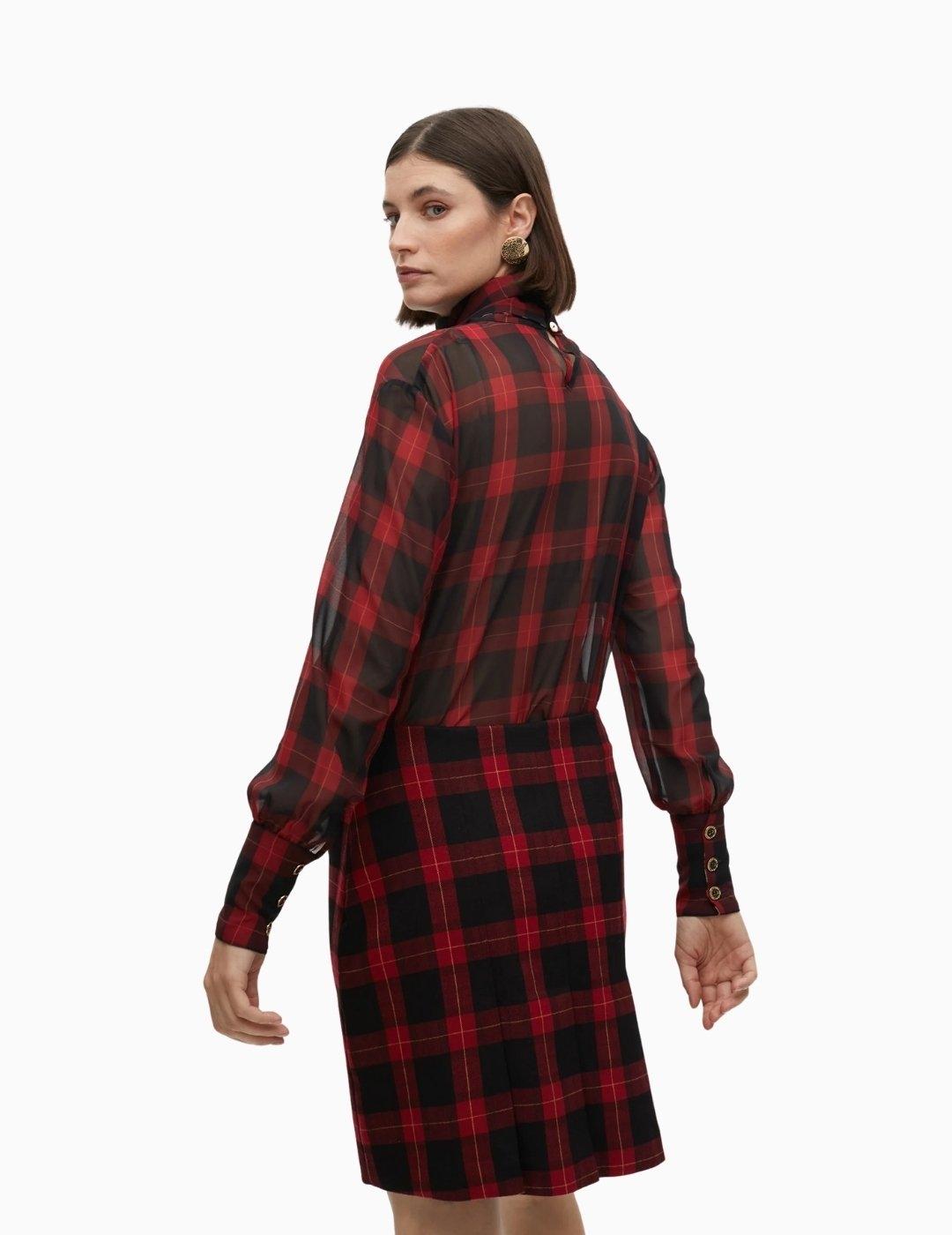 FALDA  LOLA CSDM MINI CUADROS TARTÁN