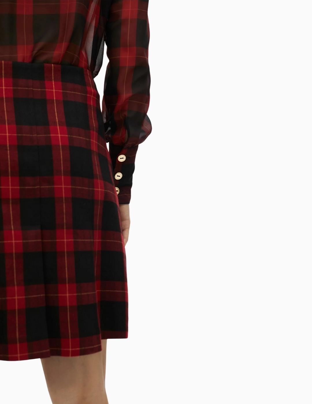 FALDA  LOLA CSDM MINI CUADROS TARTÁN