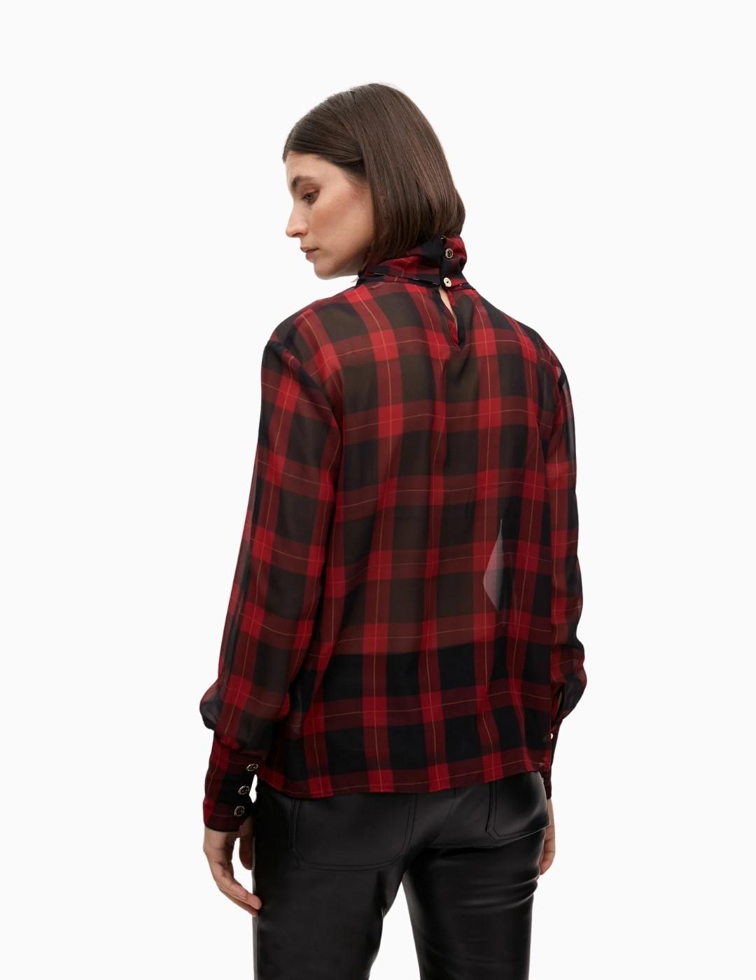 CAMISA  LOLA CSDM ANIMAL PRINT Y  TARTÁN