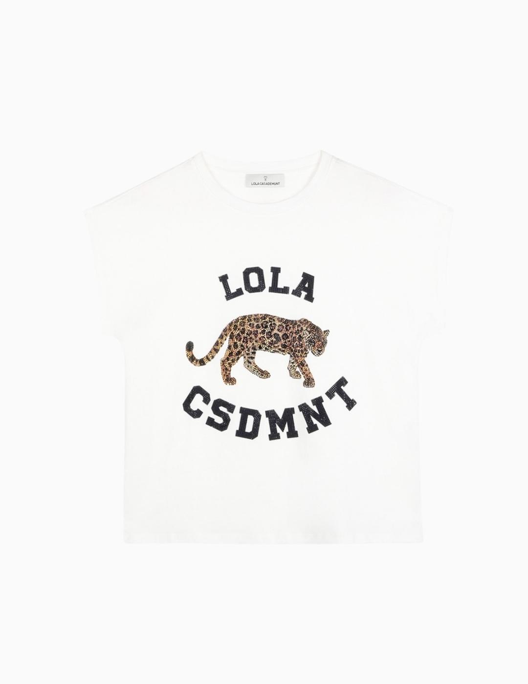 CAMISETA LOLA CSDM POSICIONAL TIGRE BLANCA