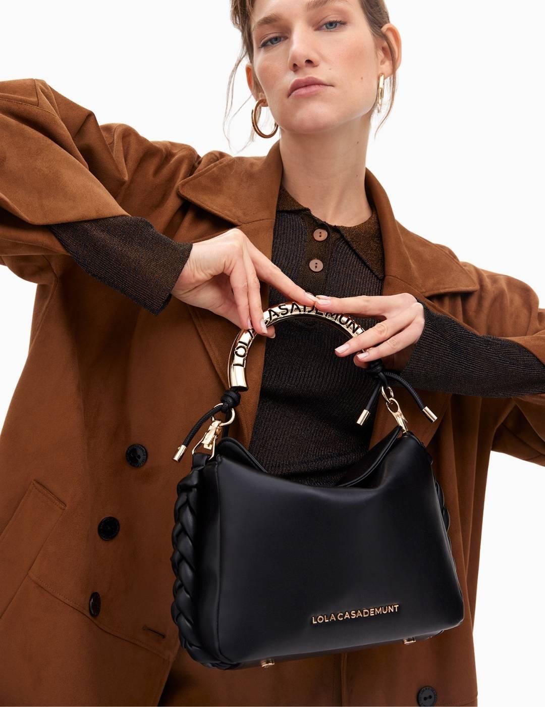 BOLSO LOLA CSDM BANDOLERA ASA METALIZADA 1981